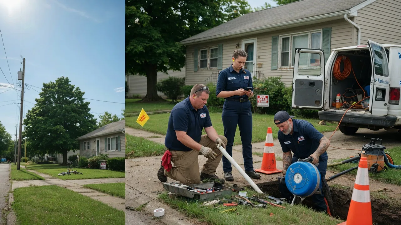 Sewer Line Repair in Hollow Rock, TN near me